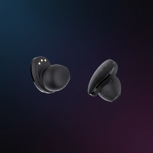 Black Wireless Earbuds Premium