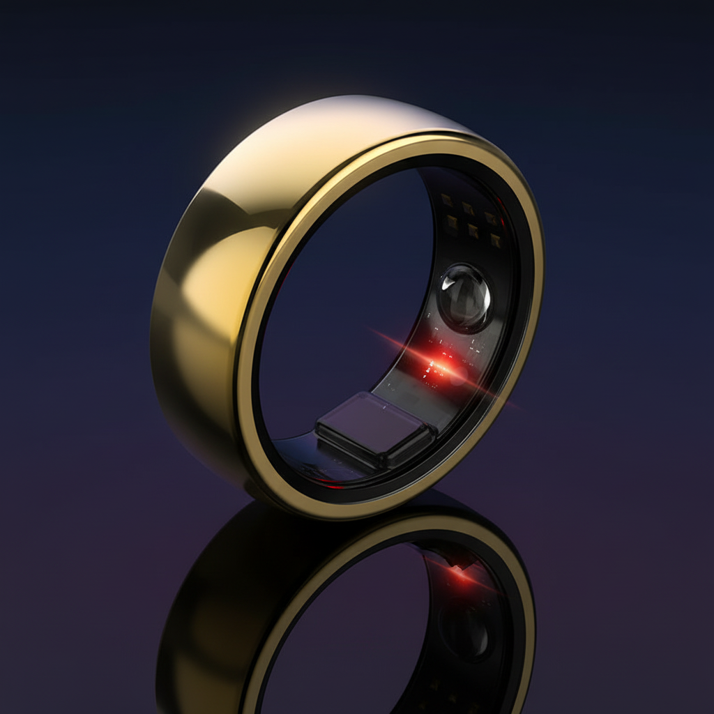 AquaShield Titanium Smart Ring Premium Hero