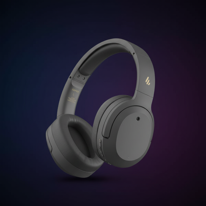 Dark Gray Headphones Premium Background