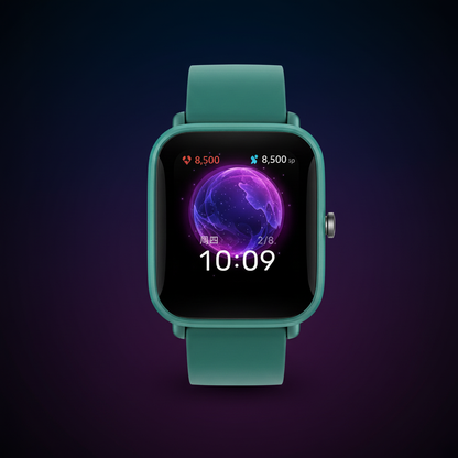 Teal Smartwatch Cosmic Display Premium